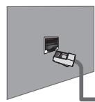 SAMSUNG UE-40B7020 - Statik IP Ortami Icin LAN Baglantisi - 1