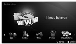 SAMSUNG UE-40B7020 - Mijn inhoud - 1