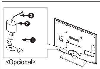 SAMSUNG UE-40B7020 - Instalar o kit de montagem na parede - 3