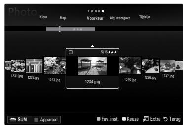 SAMSUNG UE-40B7020 - Tijdslijn (Photo / Movie) - 1