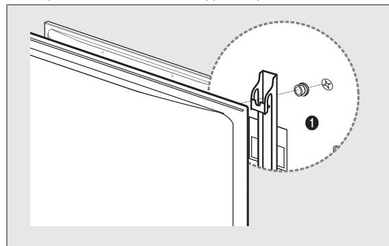 SAMSUNG UE-40B7020 - Preparazione per l'installazione di un supporto a parete - 2
