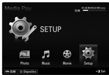 SAMSUNG UE-40B7020 - Reproduzir um这部电影 de modo continuo (Retomar reproducao) - 1