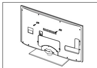 SAMSUNG UE-40B7020 - Para impedir que el televisor se caiga: - 2