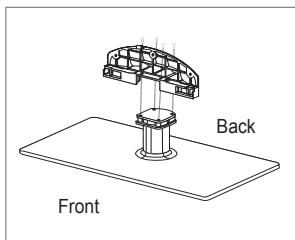 SAMSUNG UE-40B7020 - Installing the Stand - 1
