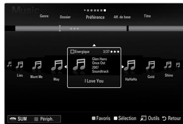 SAMSUNG UE-40B7020 - Titre (Music / Movie) - 2