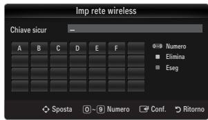 SAMSUNG UE-40B7020 - - Seleziona una rete - 1