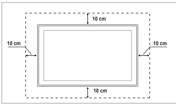 SAMSUNG UE-40B7020 - Namestitev izdelka z opremo za pritrditev na steno - 1