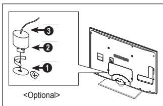 SAMSUNG UE-40B7020 - Kensington-Schloss als Diebstahlsicherung - 1