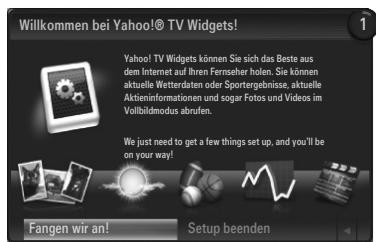 SAMSUNG UE-40B7020 - Erste Schritte mit Internet@TV - 2