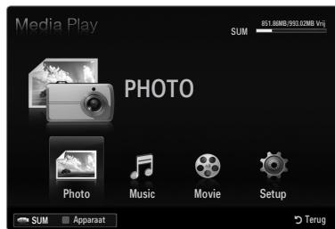 SAMSUNG UE-40B7020 - Een USB-apparaat aansluten - 2