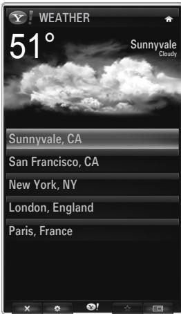 SAMSUNG UE-40B7020 - Impostazioni di Galleria widget - 1
