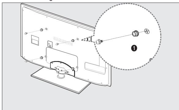 SAMSUNG UE-40B7020 - Preparing before installing Wall-Mount - 1