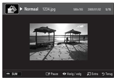 SAMSUNG UE-40B7020 - Huidige groep afspelen - 2