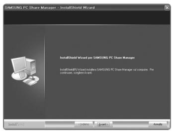 SAMSUNG UE-40B7020 - Installare l'applicazione - 1