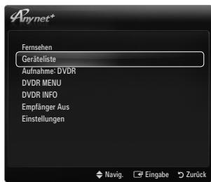 SAMSUNG UE-40B7020 - Wechseln zwischen von Anynet+-Geräten - 1