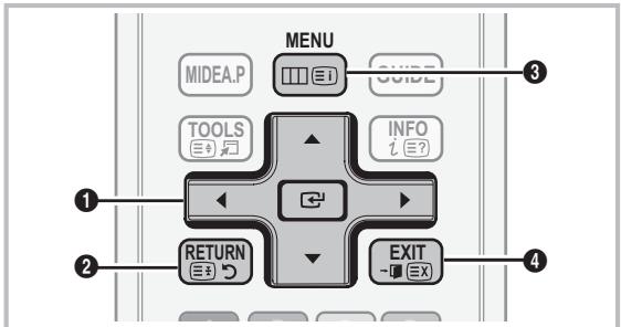 SAMSUNG UE-40C5100 - De menu's gebruiken - 1