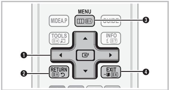 SAMSUNG UE-40C5100 - Navigieren in den Menus - 1