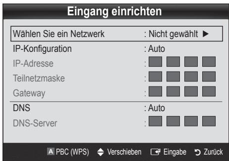 SAMSUNG UE-40C5100 - Einrichten mit PBC (WPS) - 1