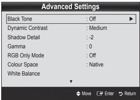 SAMSUNG UE-40C5100 - Advanced Settings - 2