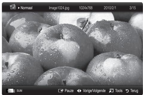 SAMSUNG UE-40C5100 - Een Foto (of Presentatie) weergeven - 1