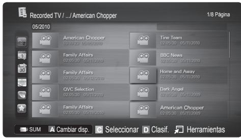 Recorded TV / .../American Chopper 05/2010 American Chopper 03-05-23 05/16/2010 Family Affairs 02-05-30 05/11/2010 Family Affairs 02-05-30 05/12/2010 OVC Selection 02-05-30 05/11/2010 Family Affairs 02-05-30 05/13/2010 Time Team 02-05-30 05/11/2010 BBC News 02-05-30 05/11/2010 Home and Away 02-05-30 05/11/2010 Dark Angel 02-05-30 05/11/2009 American Chopper 02-05-30 05/11/2009 SUM Cambiar disp. Seleccionar Clasif. Herramientas