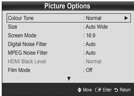 SAMSUNG UE32C6710US - Advanced Settings - 10