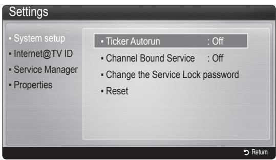 SAMSUNG UE32C6710US - Settings - 1