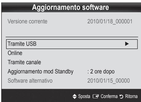 SAMSUNG UE32C6710US - Aggiornamento software - 1