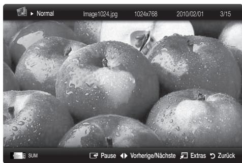 SAMSUNG UE32C6710US - Anzeigen eines Fotos (oder einer Diashow) - 1