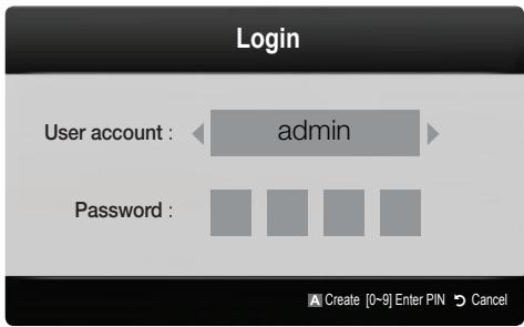 SAMSUNG UE32C6710US - Account Login - 1