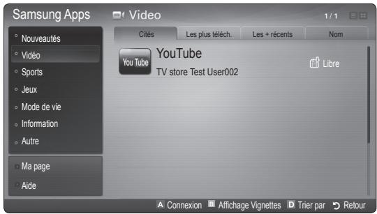 SAMSUNG UE32C6710US - Samsung Apps - 1