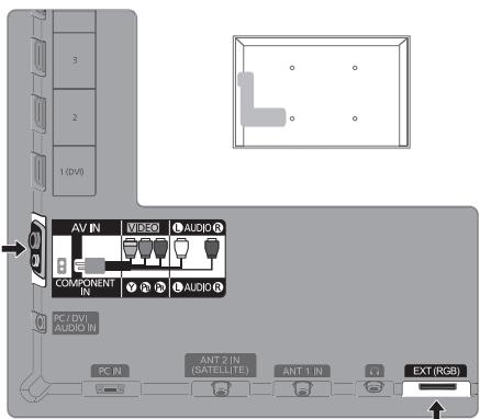 SAMSUNG UE37D5700RS - HDMI IN 1(dvi), 2, 3, 4 / pc/dvi AUDIO IN - 4