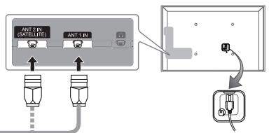 SAMSUNG UE37D5700RS - Connecting to an Antenna - 3