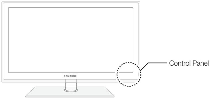 SAMSUNG UE37D5700RS - Viewing the Control Panel - 1