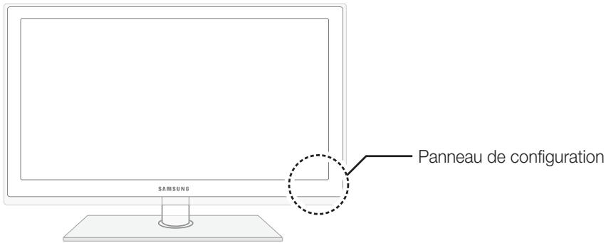 SAMSUNG UE37D5700RS - Présentation du panneau de configuration - 2