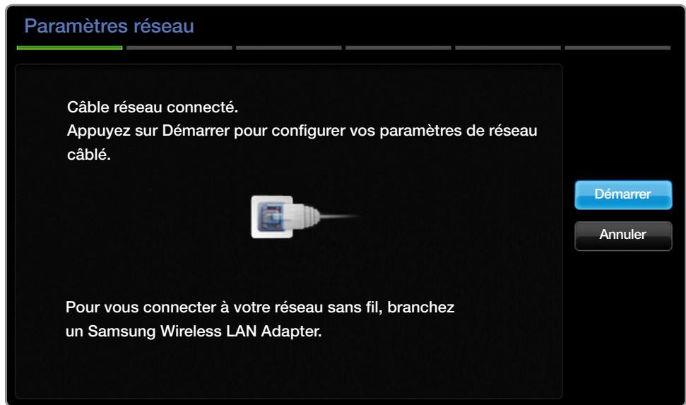 SAMSUNG PS43E450A1W - Procédure de configuration automatique - 1