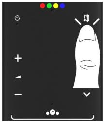 SAMSUNG UE46ES8000SXZF - Utilisation du Touch Pad - 4