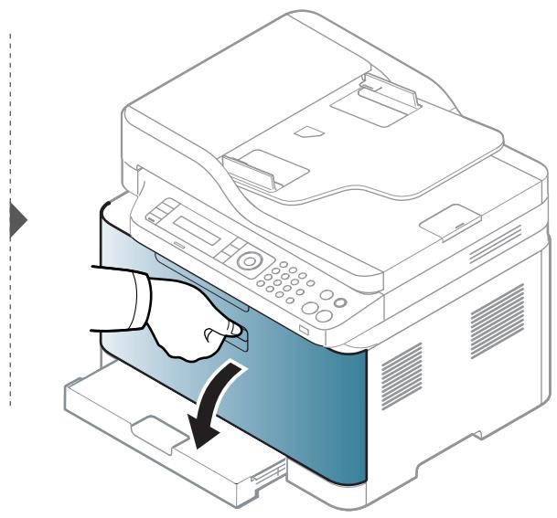 SAMSUNG CLX-3305FN - Beseitigen von Papierstaus - 2