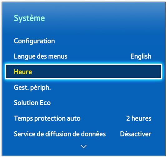 SAMSUNG UE65F6400 - Horloge et programmeur - 1