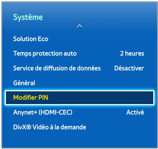 SAMSUNG UE65F6400 - Mot de passe - 1