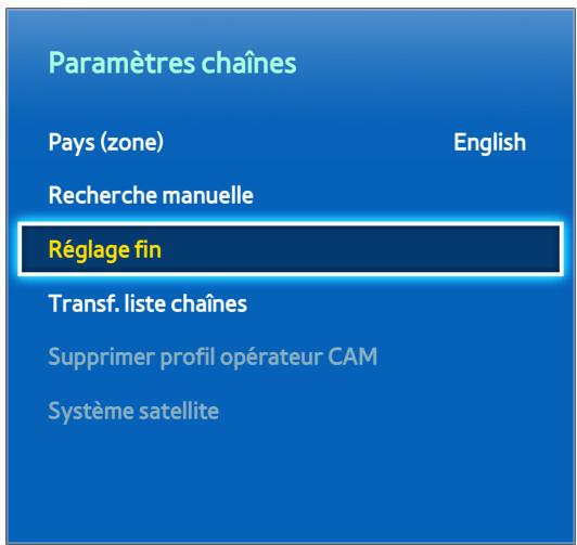 SAMSUNG UE65F6400 - Étalonnage d'écran analogue - 1