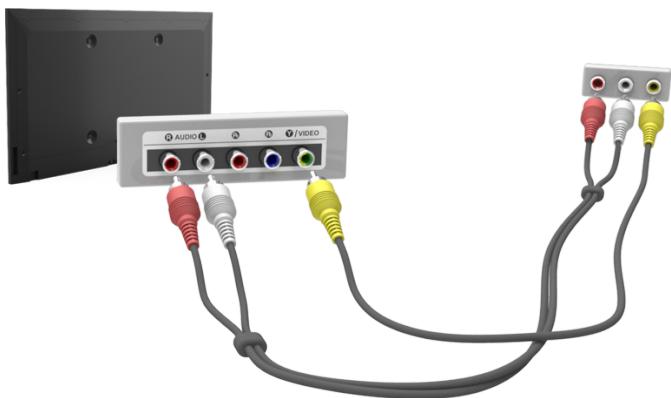 SAMSUNG UE65F6400 - Connexion AV - 2