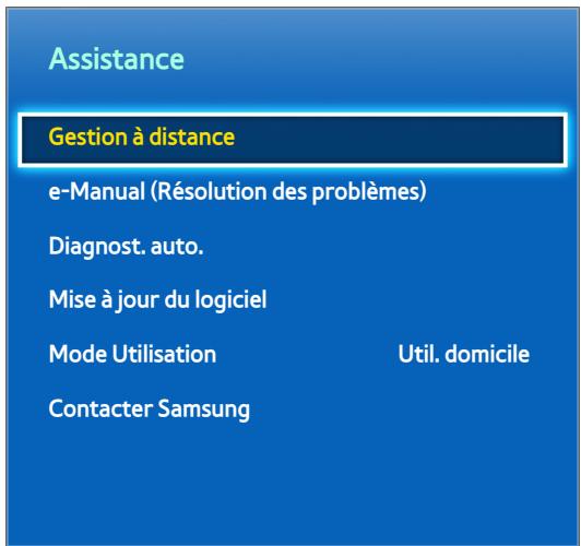SAMSUNG UE65F6400 - Gestion à distance - 1