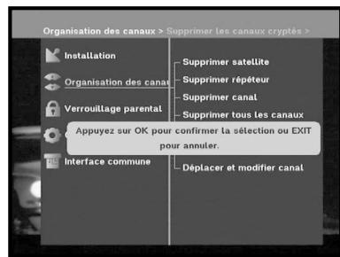 SAMSUNG DSB-A200C - Supprimer les canaux cryptés - 1