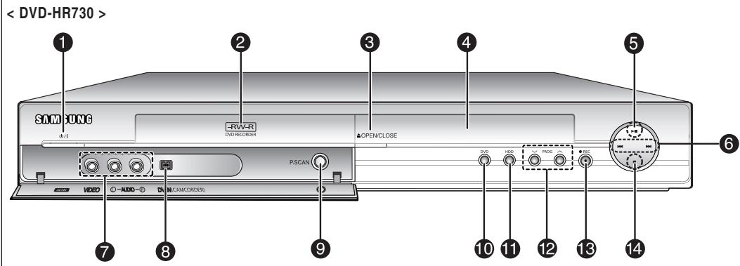 SAMSUNG DVD-HR734 - Façade - 1