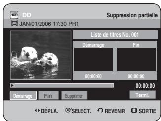 SAMSUNG DVD-HR734 - Utilisation du bouton MENU. - 3