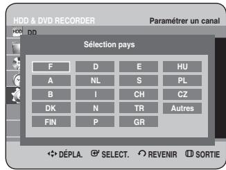 SAMSUNG DVD-HR734 - Préréglage des canaux avec la fonction de configuration automatique - 5