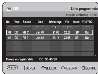 SAMSUNG DVD-HR734 - Utilisation du bouton MENU. - 4