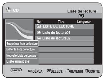 SAMSUNG DVD-HR734 - Aller dans Modifier liste de lecture - 4