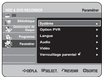 SAMSUNG DVD-HR734 - Réglage de l'horloge - 2